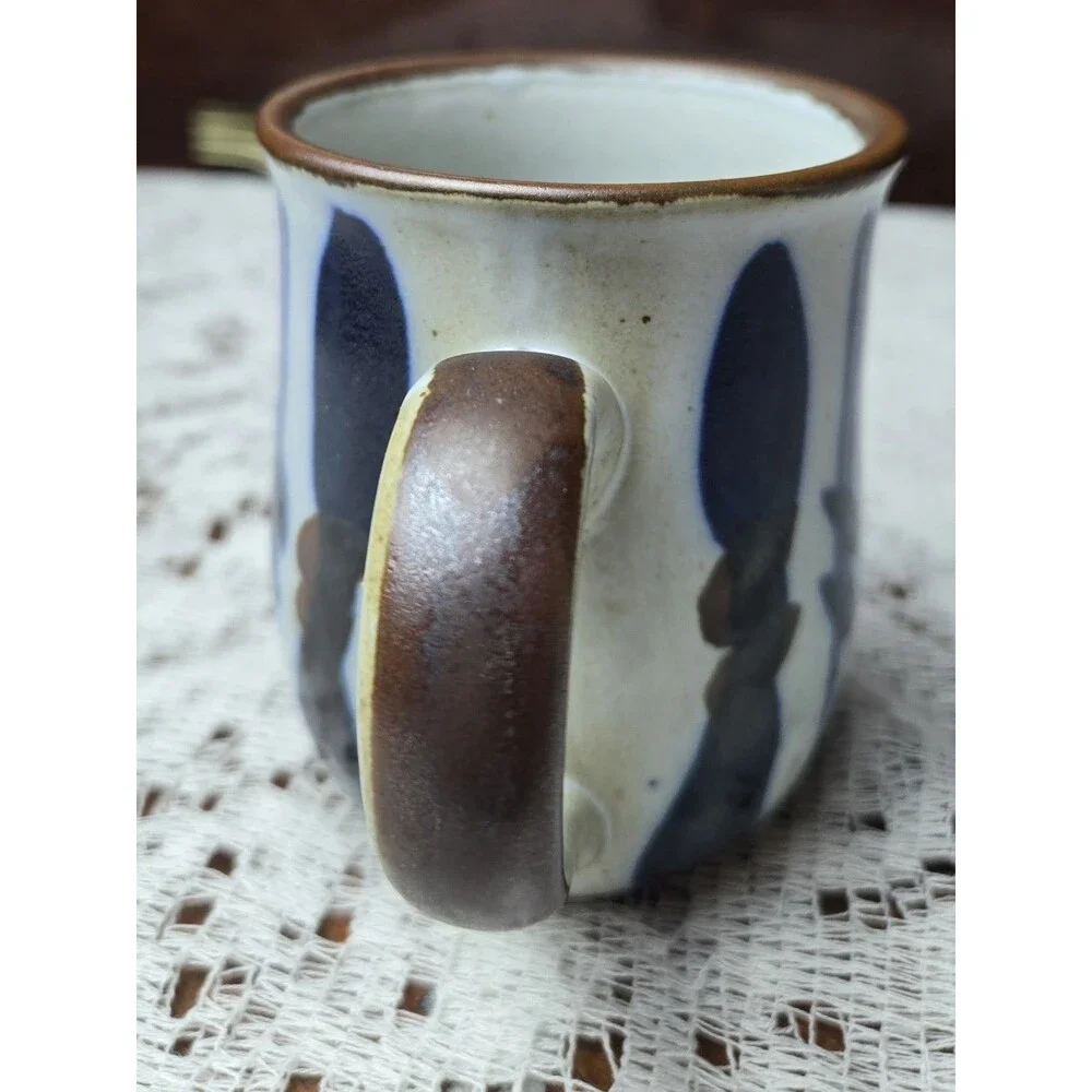Takahashi San Francisco Vintage hand painted Stoneware Mug